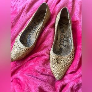 Sam Edelman Ireton Woven Leather Ballet Flat 10M